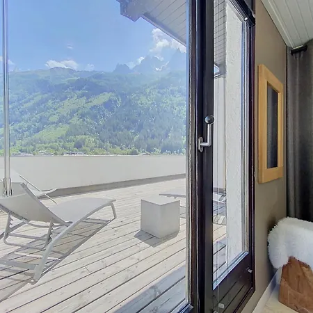 شقة Two Bedroom Apartment, Hypercenter, Terrace Mont Blanc, Parking