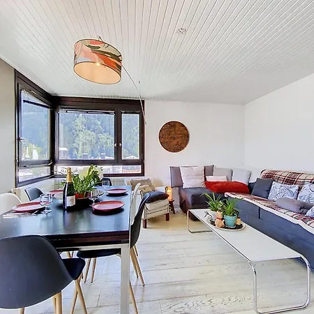 Two Bedroom Apartment, Hypercenter, Terrace Mont Blanc, Parking شامونكس