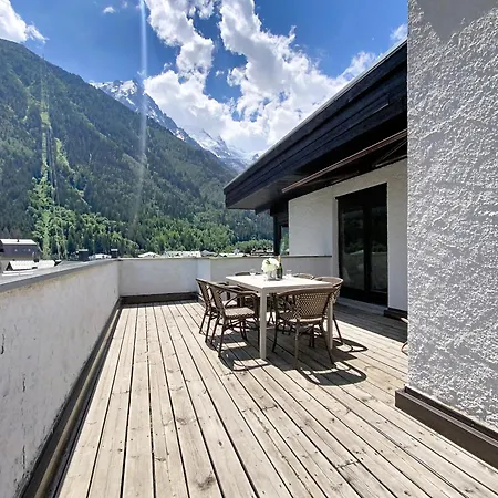 Two Bedroom Apartment, Hypercenter, Terrace Mont Blanc, Parking شامونكس